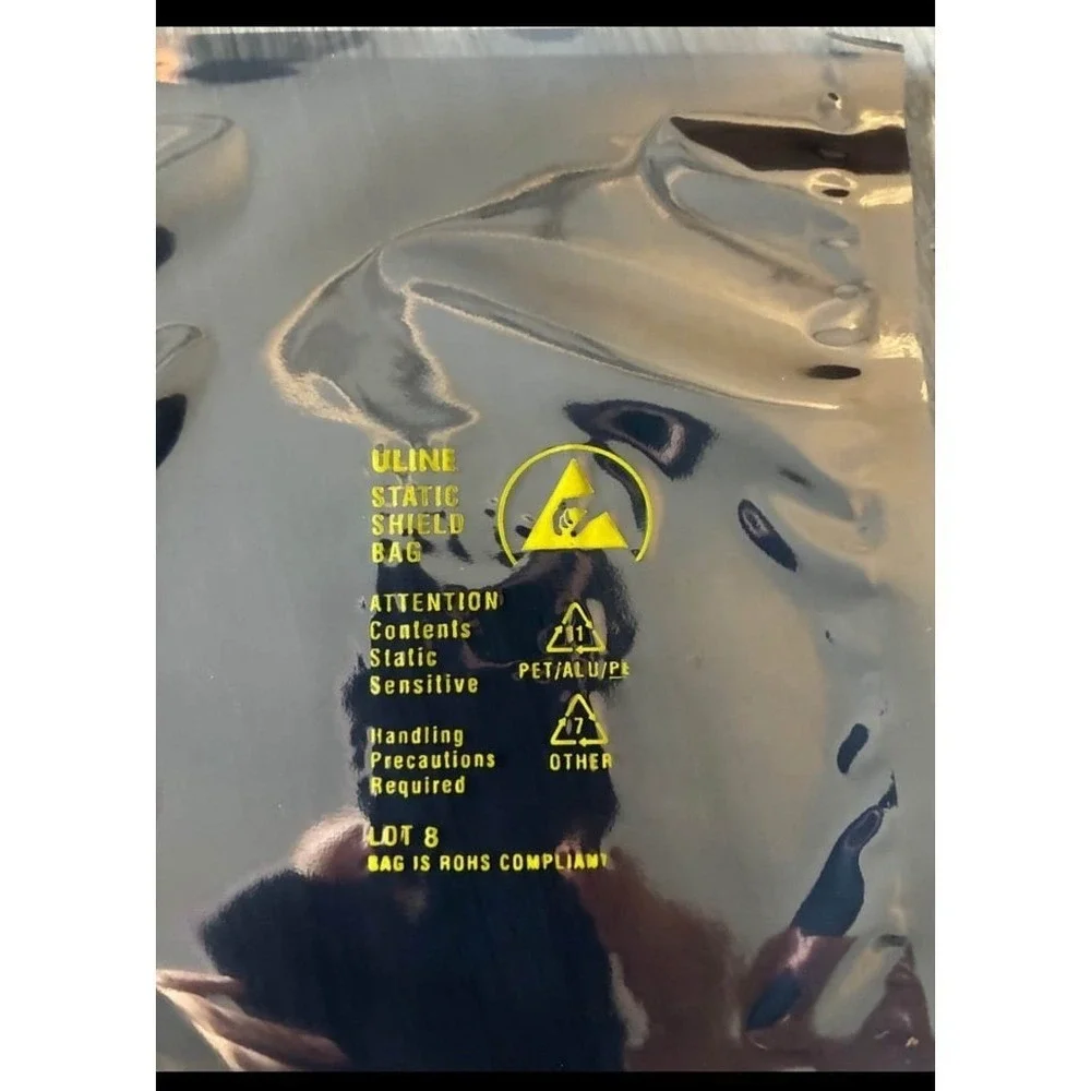 100- Static Shielding Bags ULINE S-1313 size 4x6